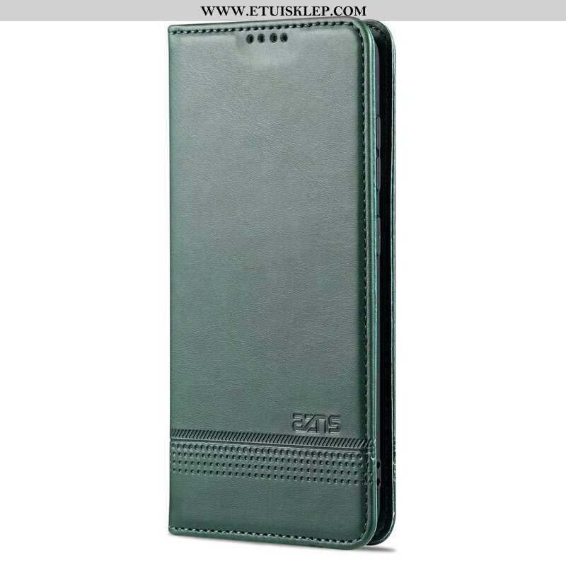 Etui Na Telefon do Samsung Galaxy S21 FE Etui Folio Stylizacja Skóry Azns